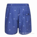 waterproof quick dry men swim trunks short printing